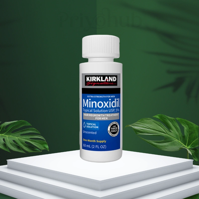 1 Months Supply - Original Kirkland Minoxidil 5% Topical Solution